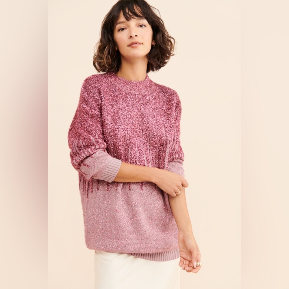 RAGA Kylie High Neck Sparkly Sweater